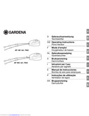 Gardena AP 400 Operating Instructions Manual