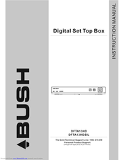 Bush DFTA13HDSIL Instruction Manual