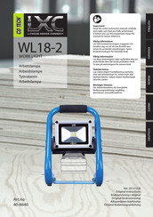CO/Tech WL18-2 Original Instructions Manual