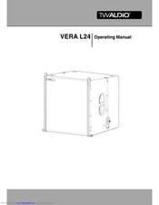 TW Audio VERA L24 Operating Manual