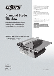 CO/Tech TC-RM-180E-UK Instruction Manual