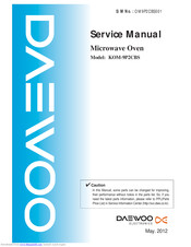 Daewoo KOM-9P2CBS Service Manual