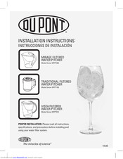 Du Pont WFPT200 Installation Instructions Manual
