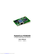 Z-World RabbitCore RCM3200 User Manual