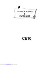 ELNA CE10 Service Manual