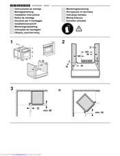 Bosch HEV2551 Installation Instructions Manual
