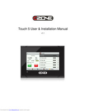 CZone Touch 5 User & Installation Manual