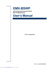 Avalue Technology EMX-BSWP User Manual