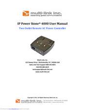 Multi-Link IP Power Stone 4000 User Manual
