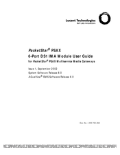 Lucent Technologies PacketStar PSAX User Manual