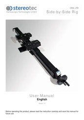 stereotec Side-by-Side Rig User Manual