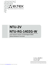 Eltex NTU-2V User Manual