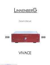 Linnenberg Vivace Owner's Manual