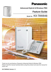 Panasonic KX- TAW848 Features Manual