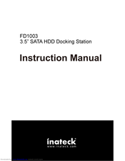 Inateck FD1003 Instruction Manual