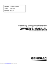 Generac Power Systems 1388490100 Owner's Manual