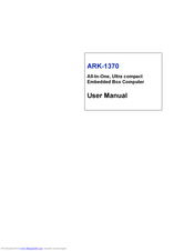 Advantech ARK-1370 User Manual