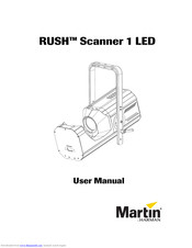Martin RUSH Scanner 1 LED User Manual