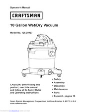 Craftsman 125.38907 Operator's Manual