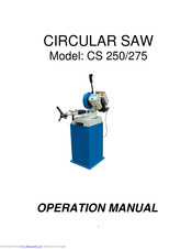Bolton Tools CS 250 Operation Manual