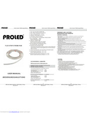 PROLED FLEX STRIP XTREME MONO User Manual