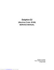 Ricoh Aficio 480W Dolphin-C2 Service Manual