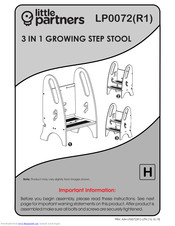 Little Partners LP0072R1 Assembly Instruction Manual