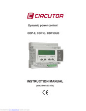 Circutor CDP-0 Instruction Manual