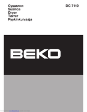 Beko DC 7110 User Manual