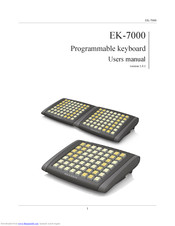ELCOM EK-7000 User Manual