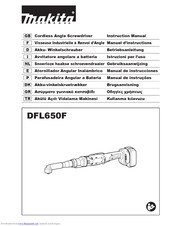 Makita DFL650F Instruction Manual