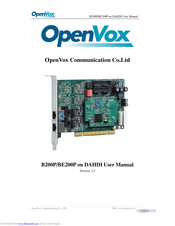 OpenVox BE200P User Manual