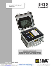 AEMC PowerPad 8435 User Manual