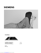 Siemens ET 77..UC Installation Instructions Manual