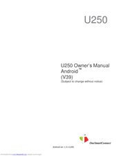 AirTouch U250 Owner's Manual