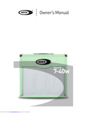 REVU DYNAMIS Owner's Manual