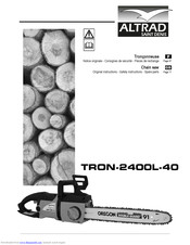 ALTRAD TRON-2400L-40 Original Instructions Manual