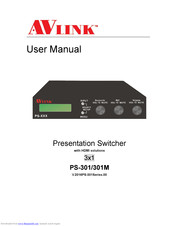 AVLink PS-301 User Manual