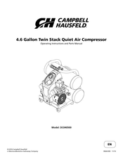Campbell Hausfeld DC040500 Operating Instructions And Parts Manual