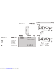 GiBiDi DCS100 Instructions For Installations