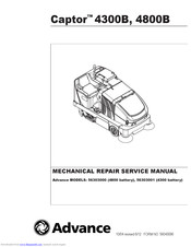 Advance Acoustic Captor 4800B Mechanical Repair Service Manual