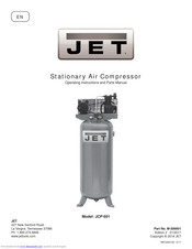 Jet JCP-601 Operating Instructions And Parts Manual
