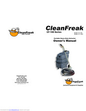 CleanFreak CF-100 Series Owner's Manual