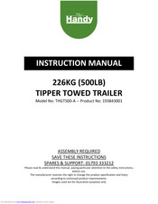 The Handy THGT500-A Instruction Manual