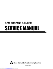 National Flooring Equipent GP18 Service Manual