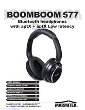 Marmitek Boomboom 577 User Manual