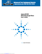 Agilent Technologies 86120C User Manual