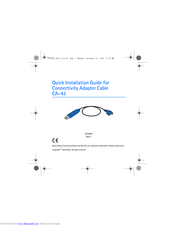 Nokia CA-42 Quick Installation Manual