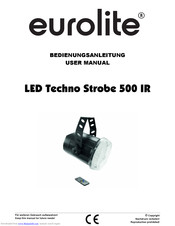 EuroLite 500 IR User Manual