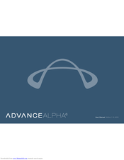 Advance acoustic ALPHA 6 User Manual